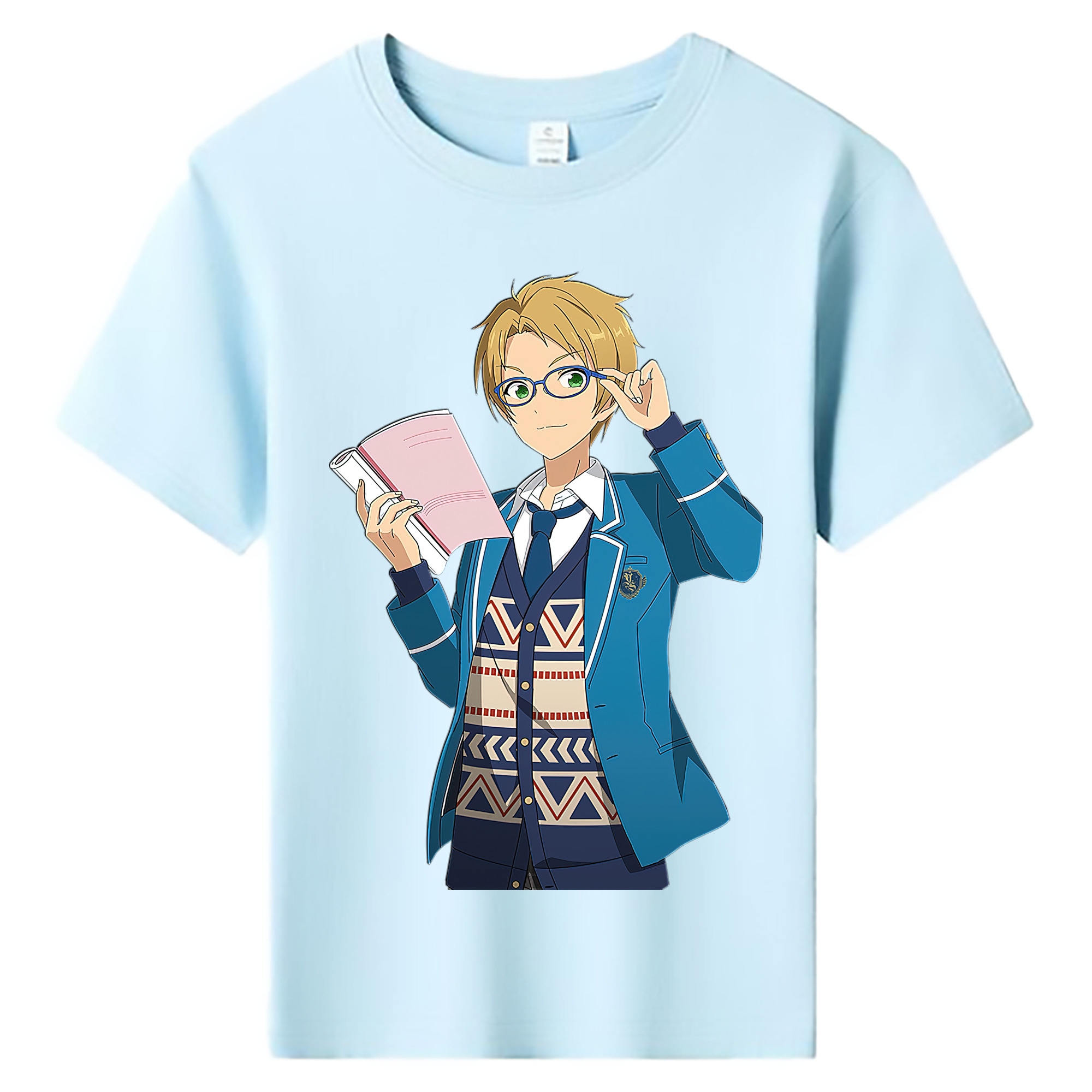 （画像用） あんさんぶるスターズ! Ensemble Stars 綿100％キッズTシャツ（フロントプリント）